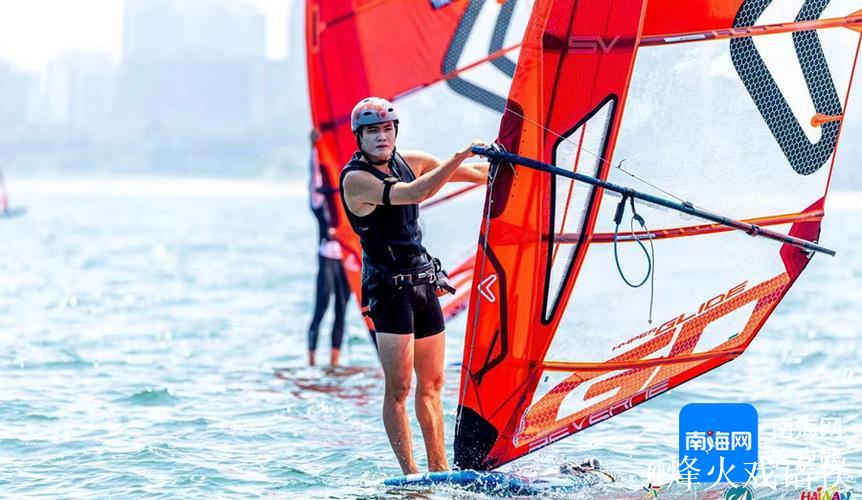中国帆船帆板队在海口开启奥运备战